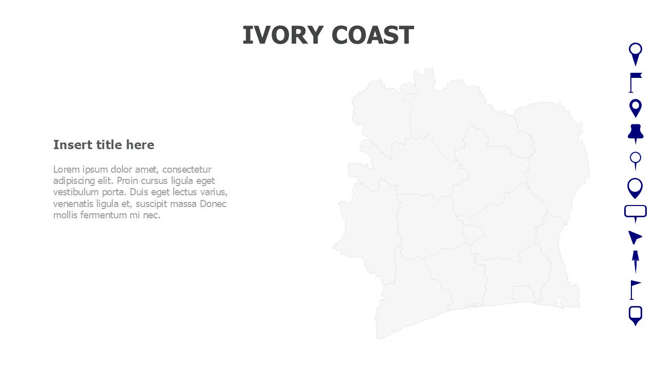 IVORY COAST map