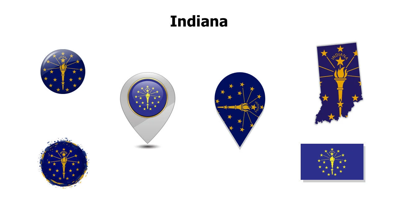 Indiana State flag