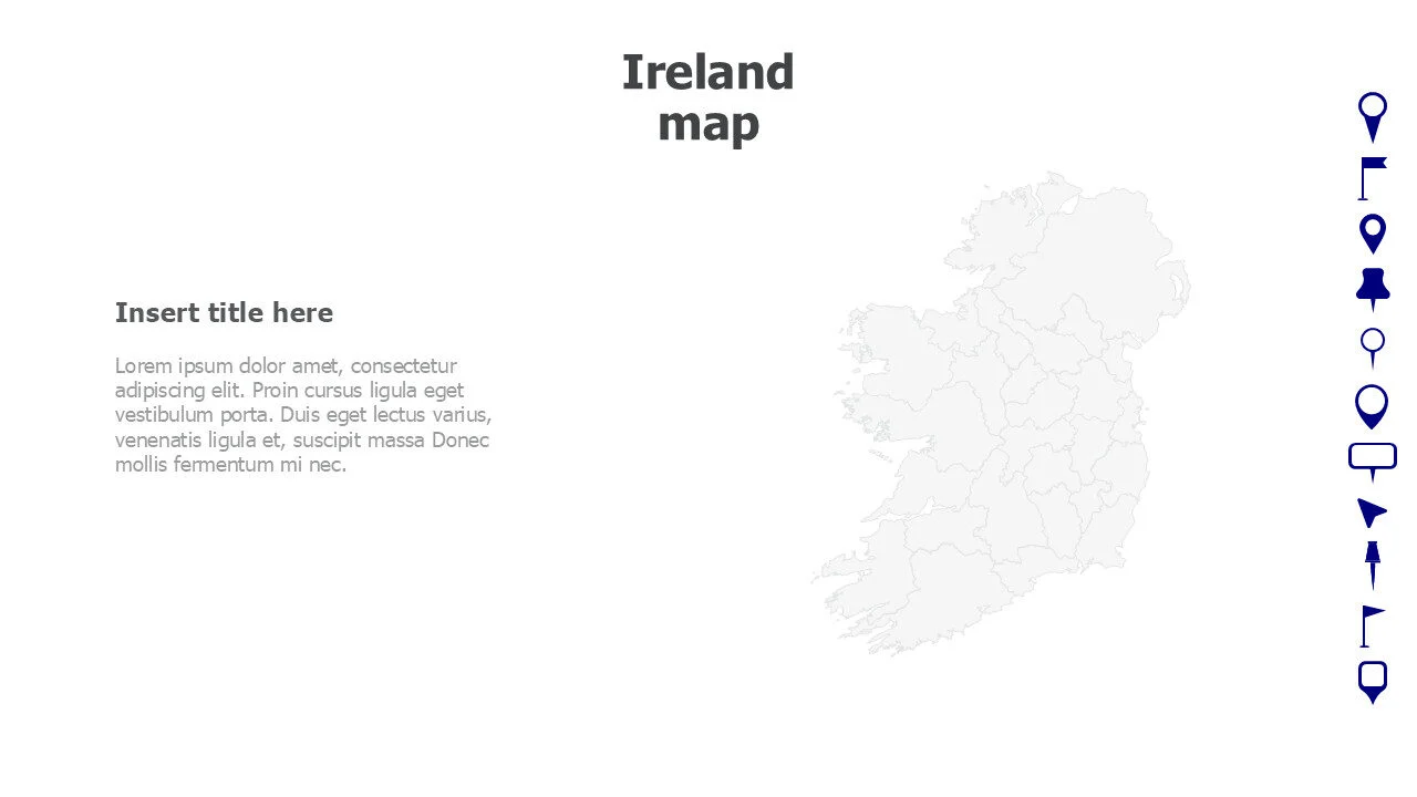 Ireland map 128