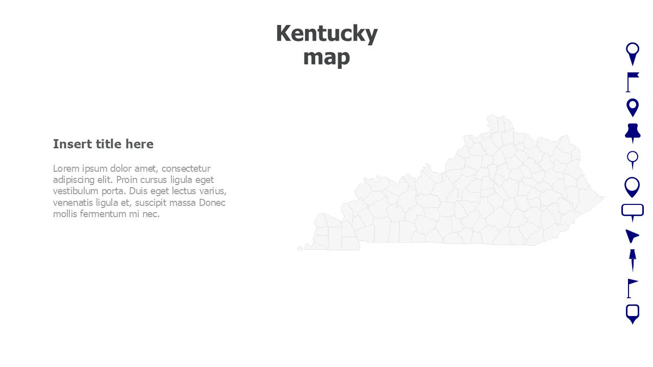 Kentucky map 256