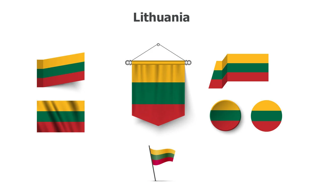 Lithuania flags