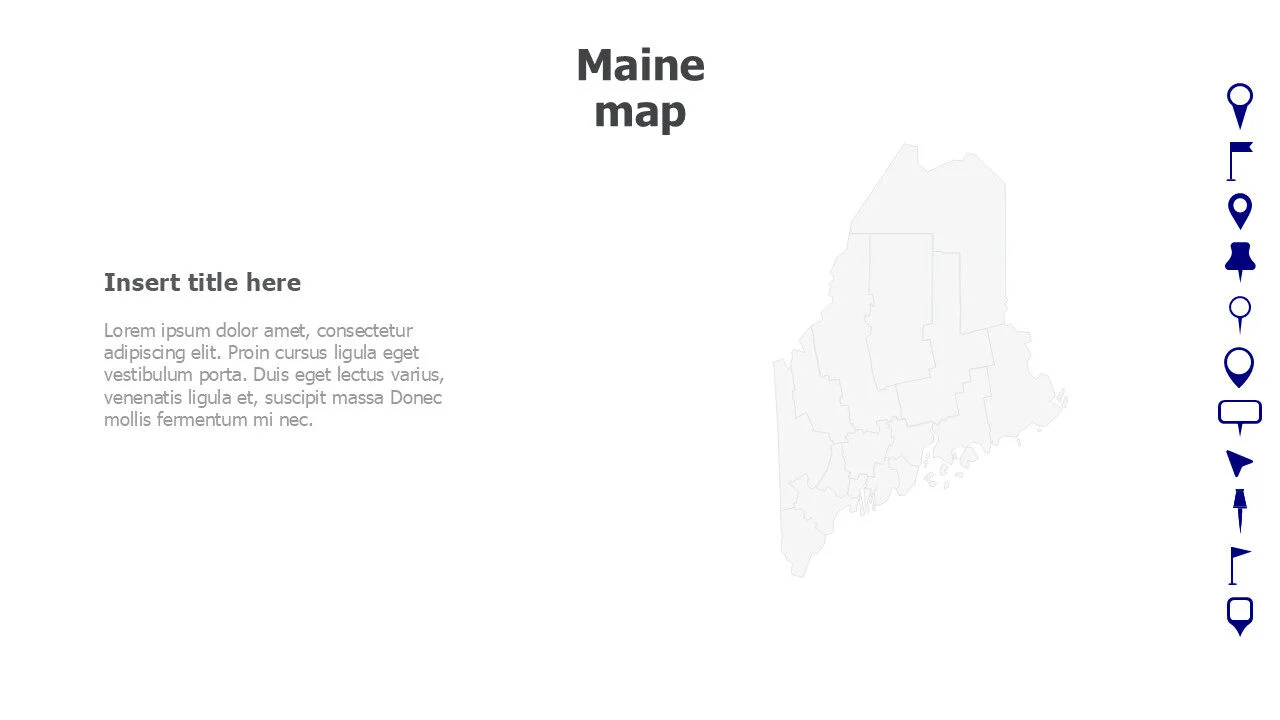 Maine map 258