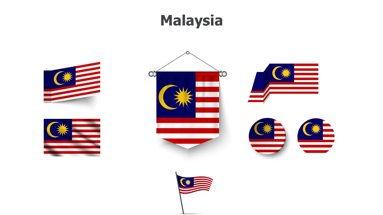 Malaysia flags