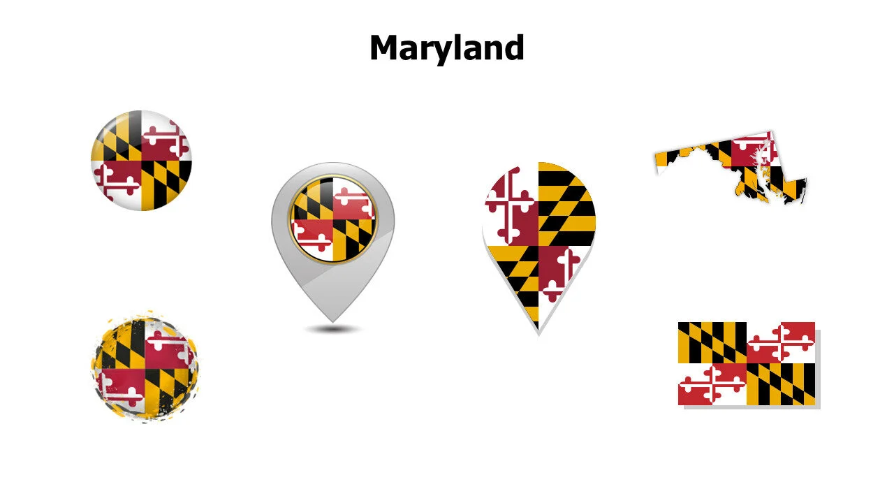 Maryland State flag