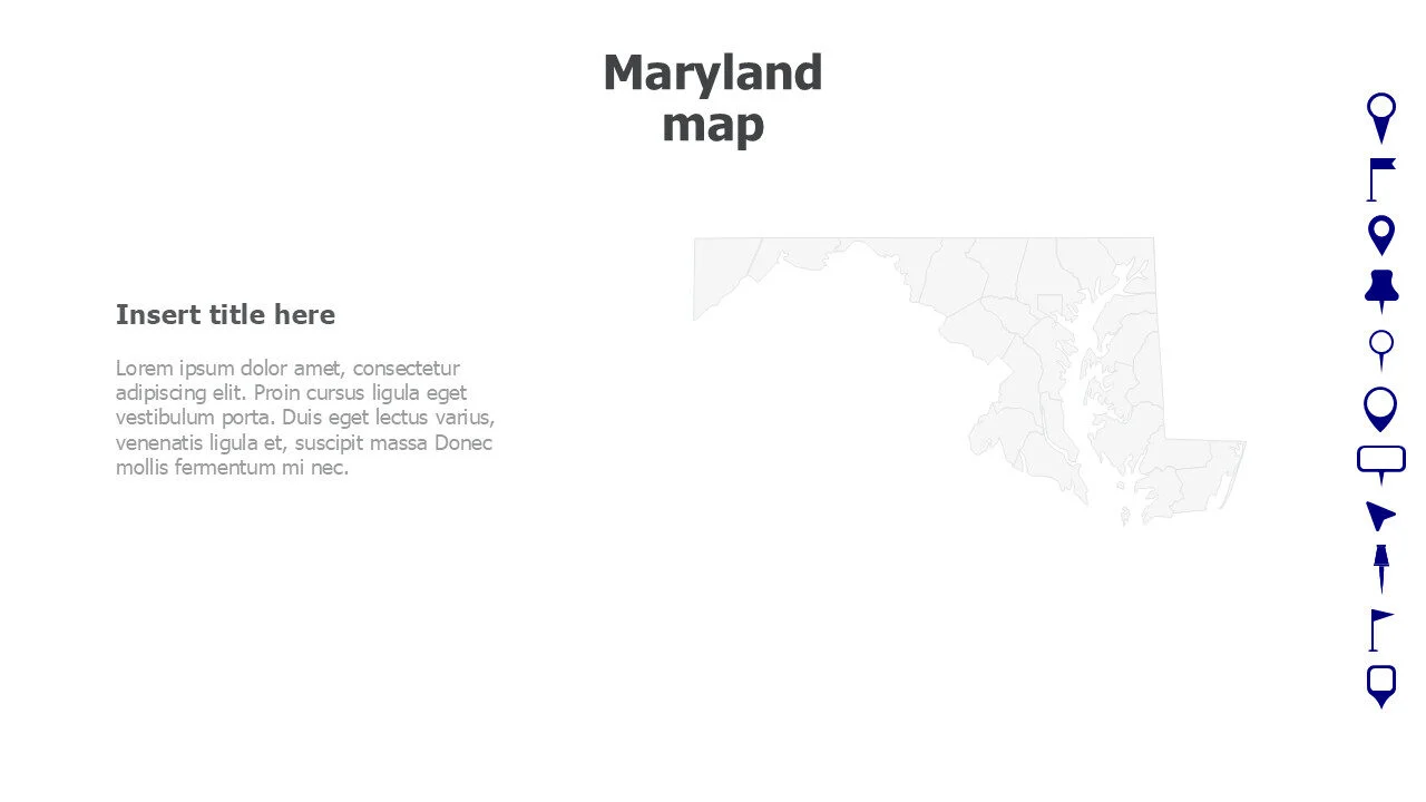 Maryland map 260