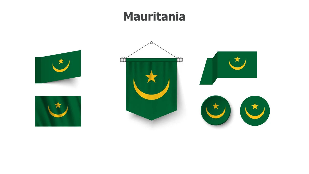 Mauritania flags