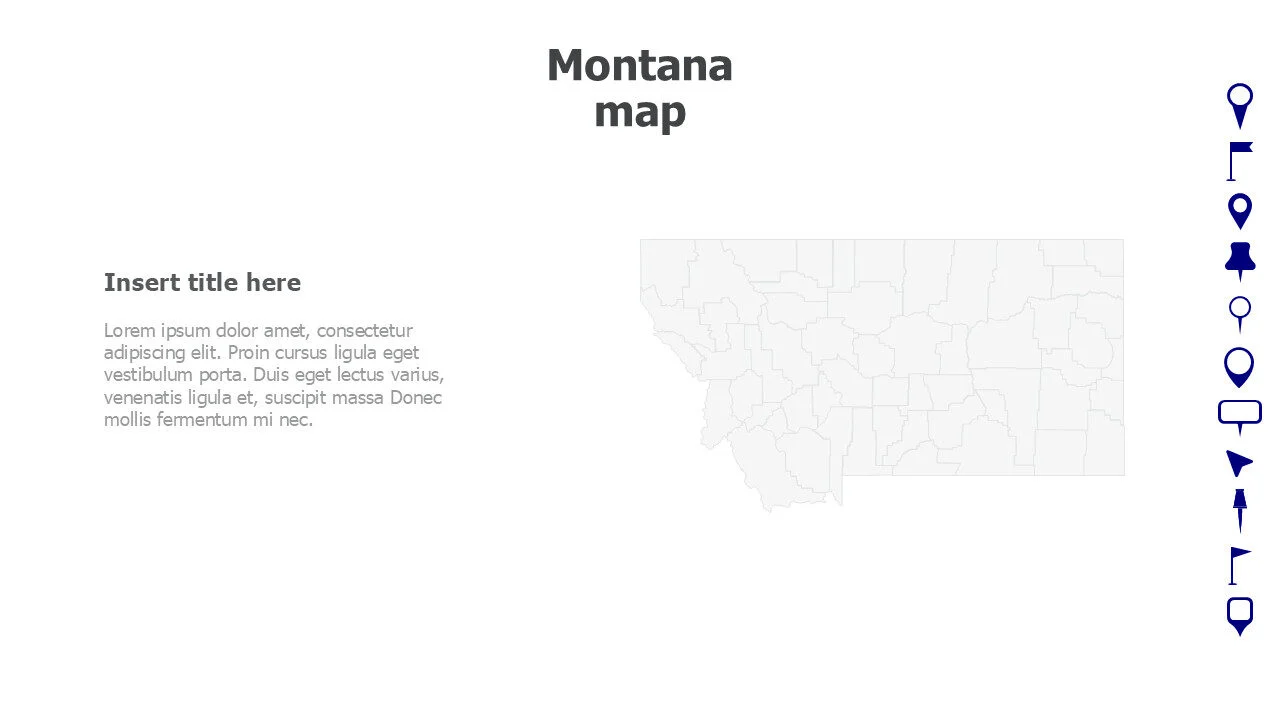 Montana map 267