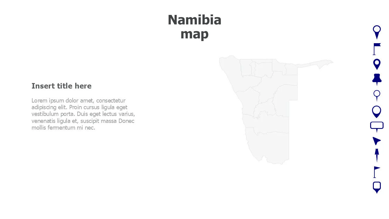 Namibia map 223