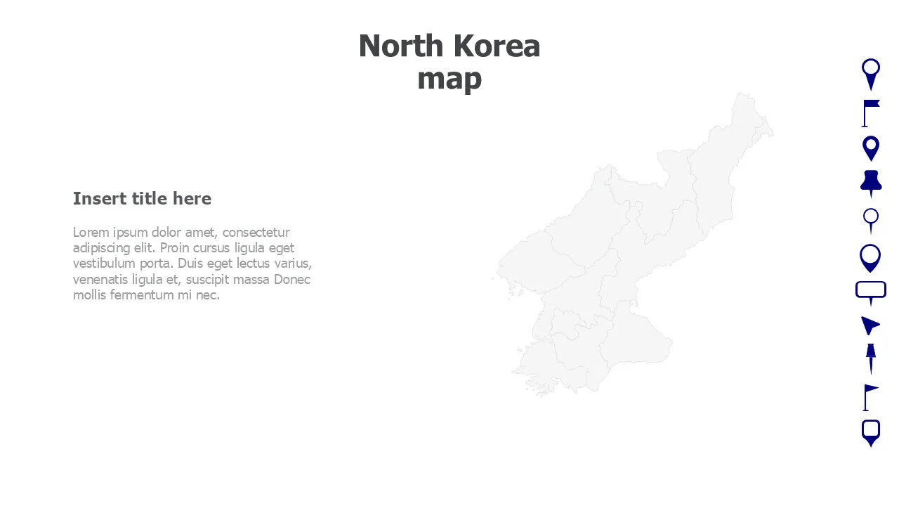 North Korea map 168