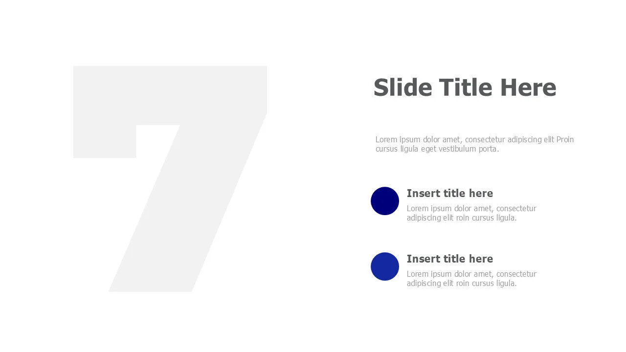 Number 7 image placeholder