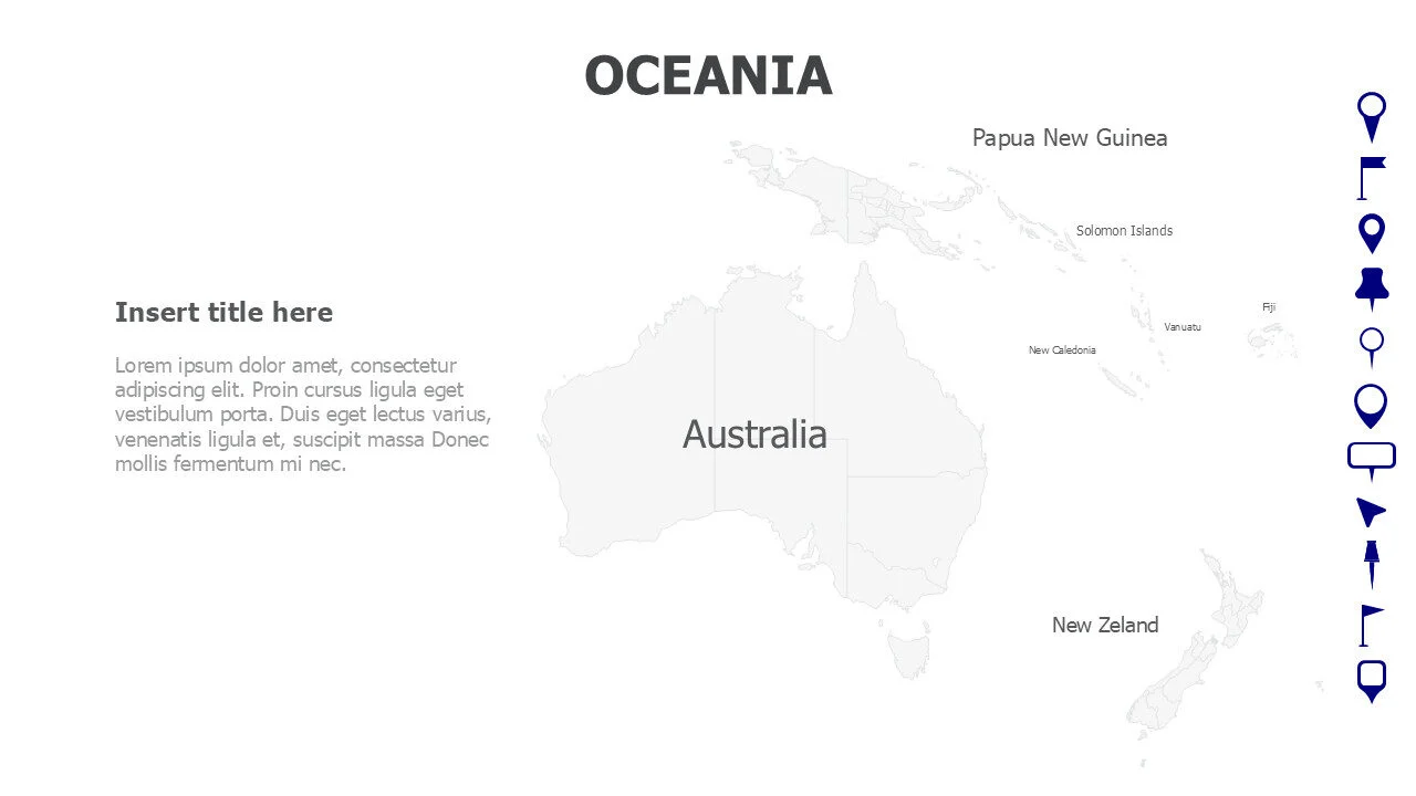 OCEANIA map