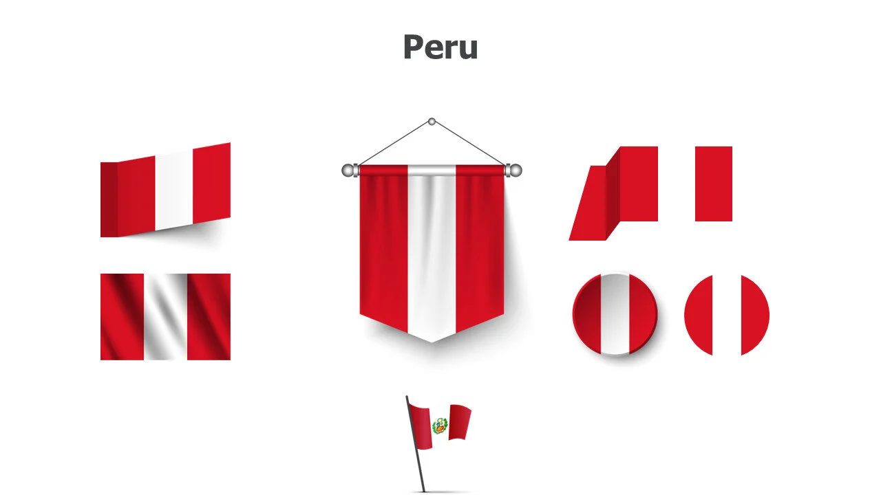 Peru flags