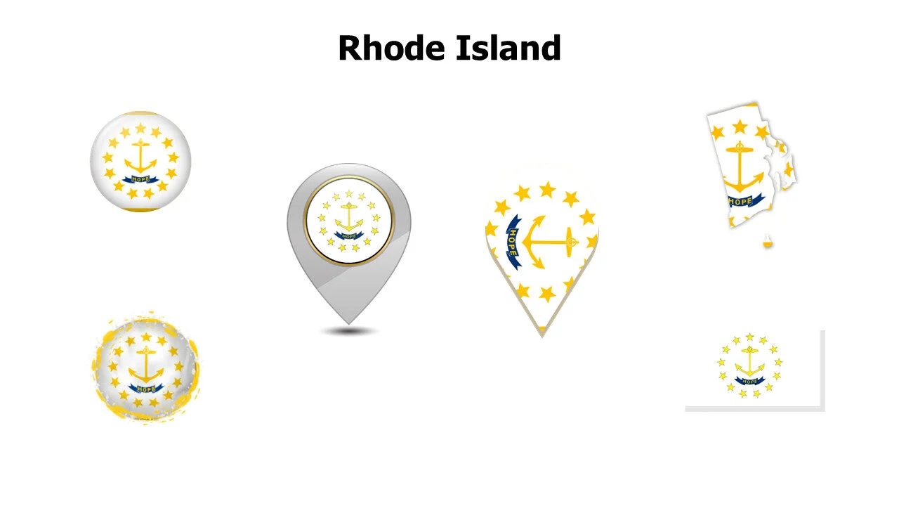 Rhode Island State flag
