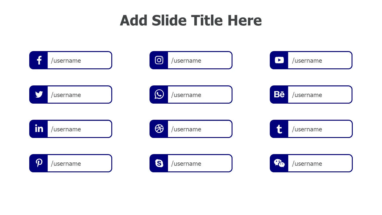 Social media icons 13