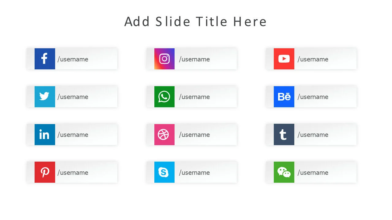 Social media icons 18
