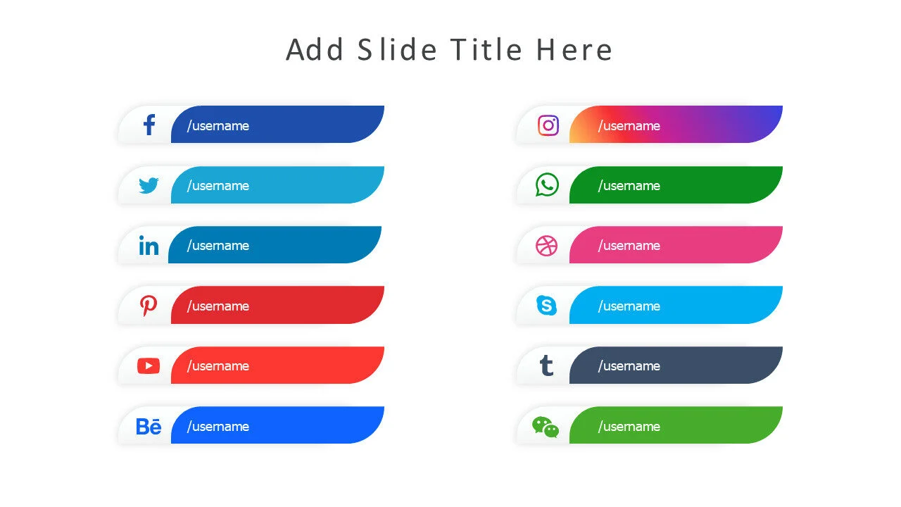 Social media icons 4