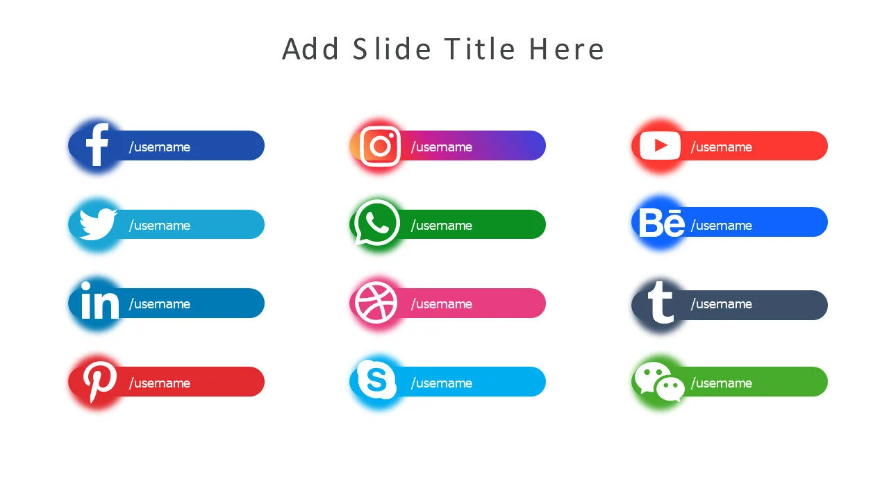 Social media icons 5