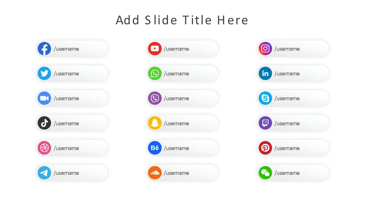 Social media icons 7