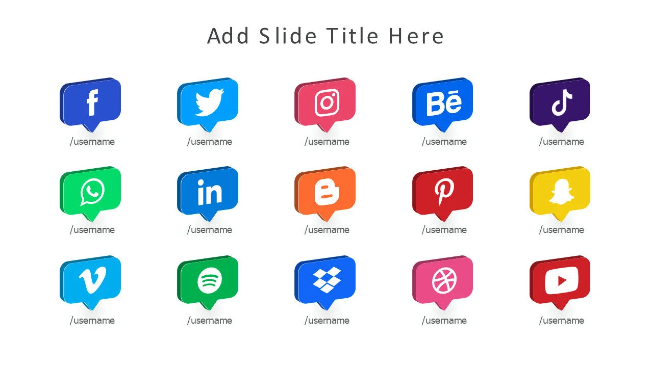 Social media icons 9