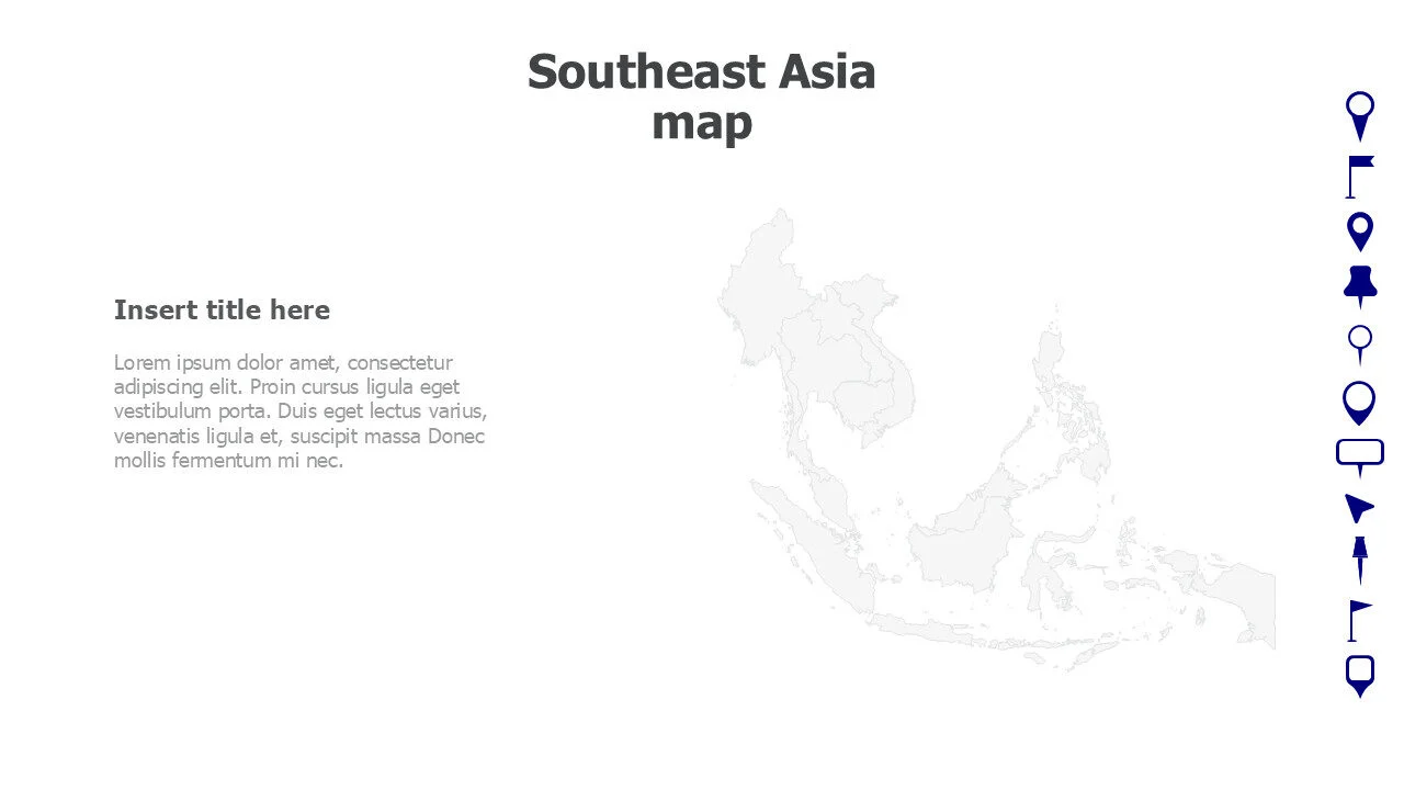 Southeast Asia map 93