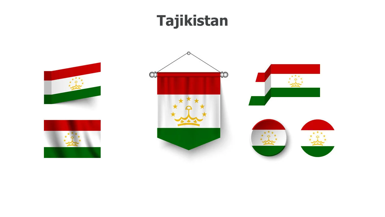 Tajikistan flags