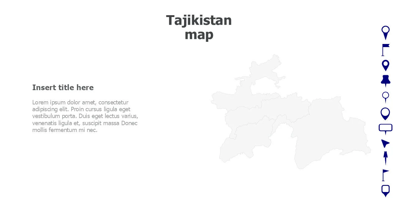 Tajikistan map 180