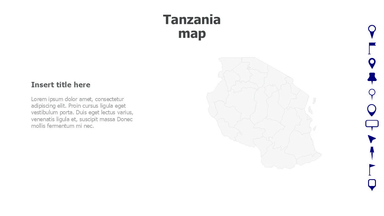 Tanzania map 233