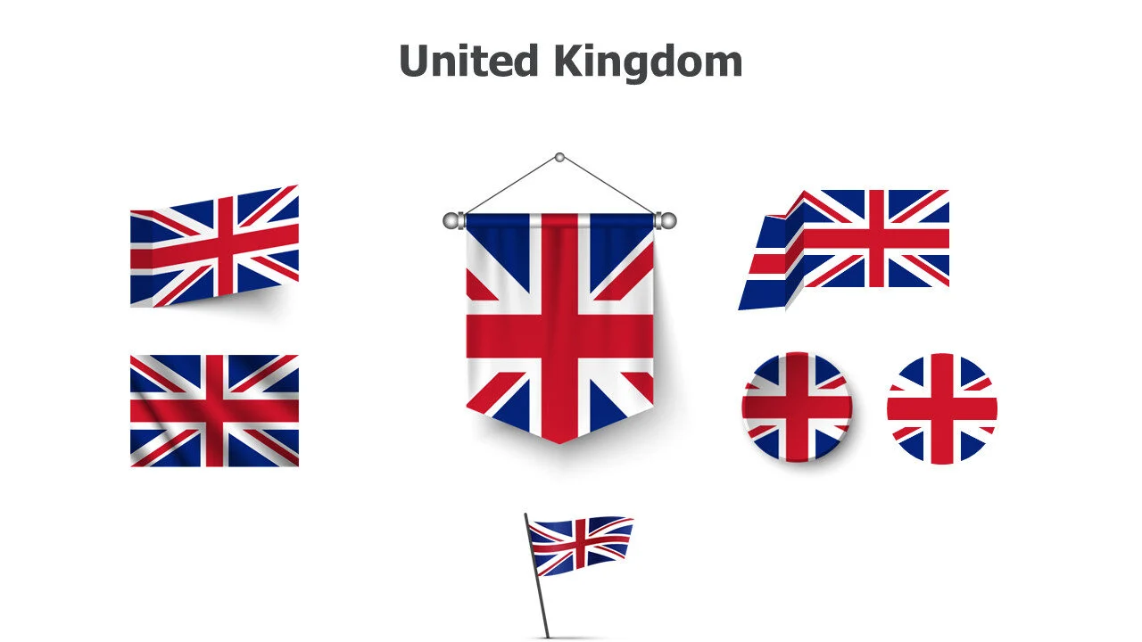 United Kingdom flags