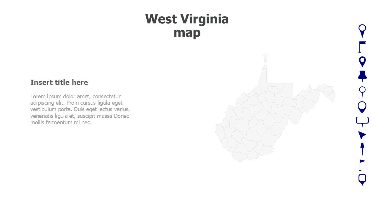West Virginia map 289