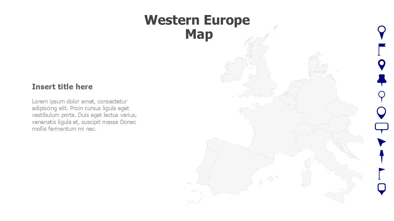 Western Europe Map