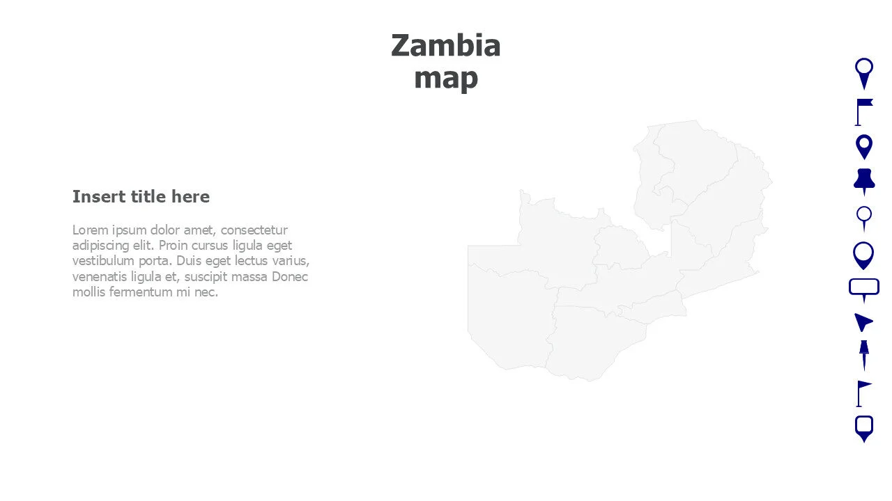 Zambia map 230
