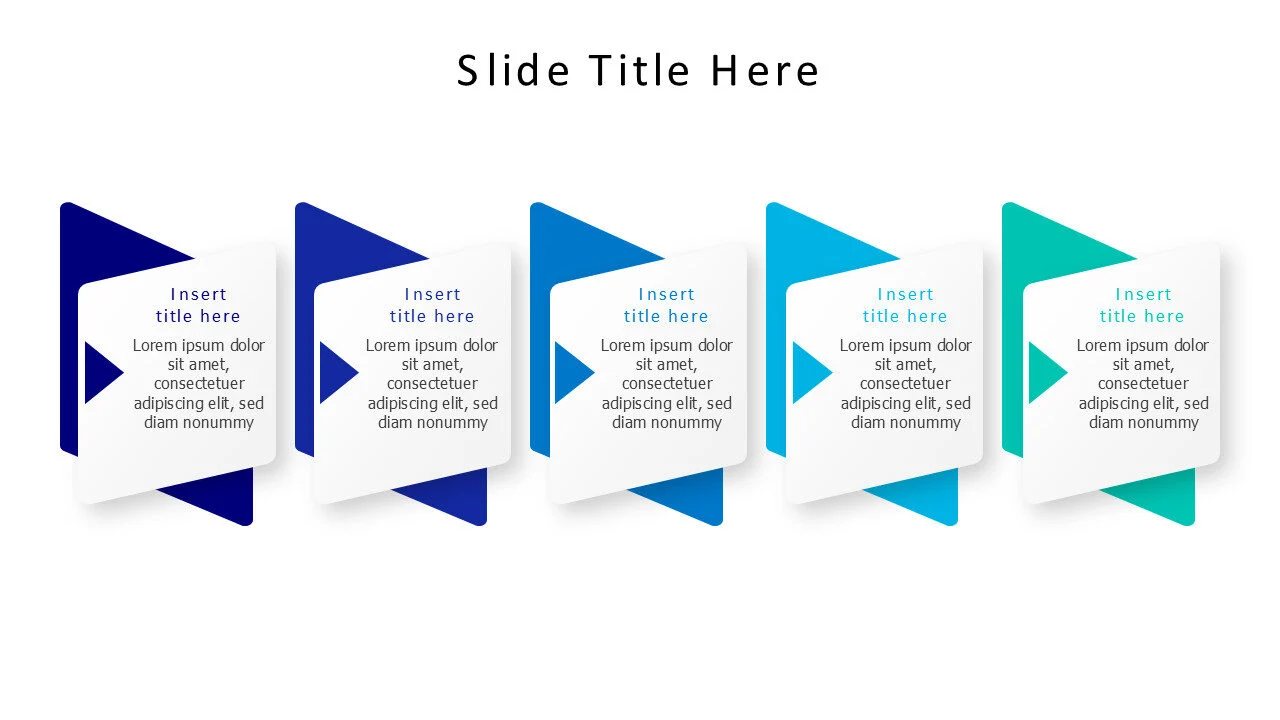 five points multipurpose powerpoint template