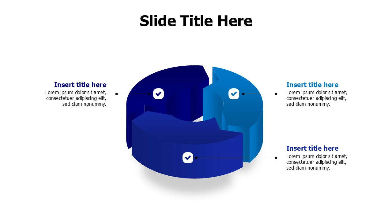 three 3d consecutive arrows flywheel