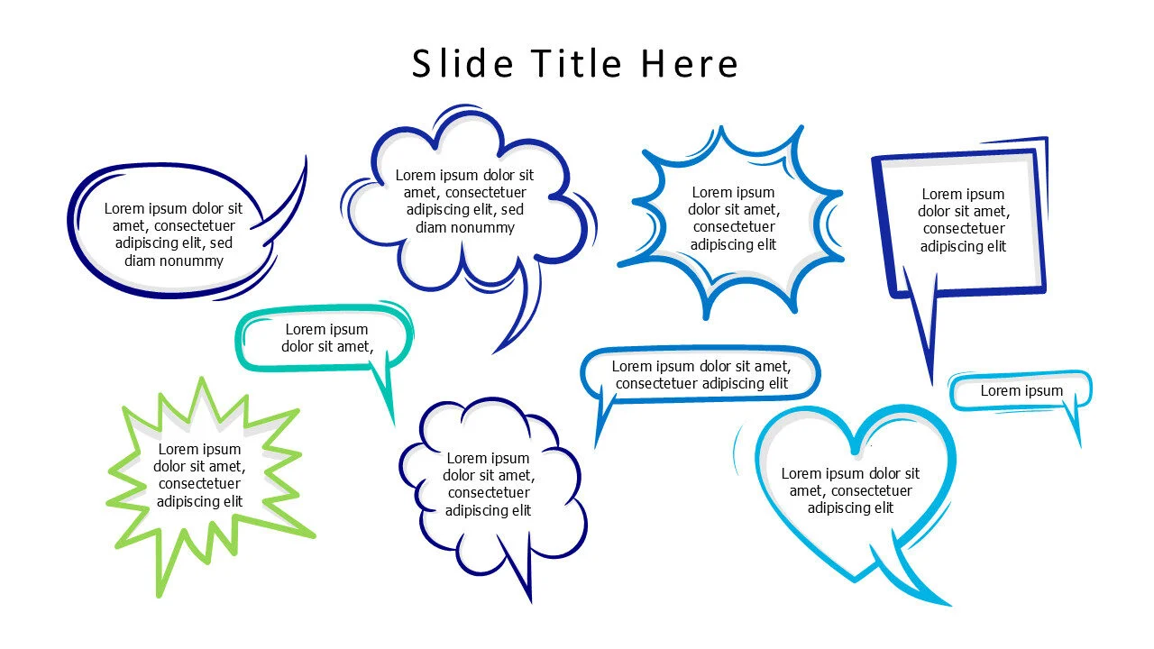 10 speech bubbles infographic v1.0