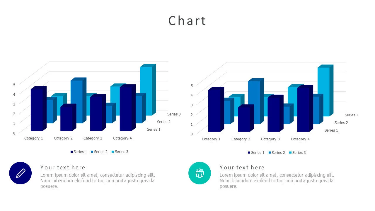 2 3d column charts 12