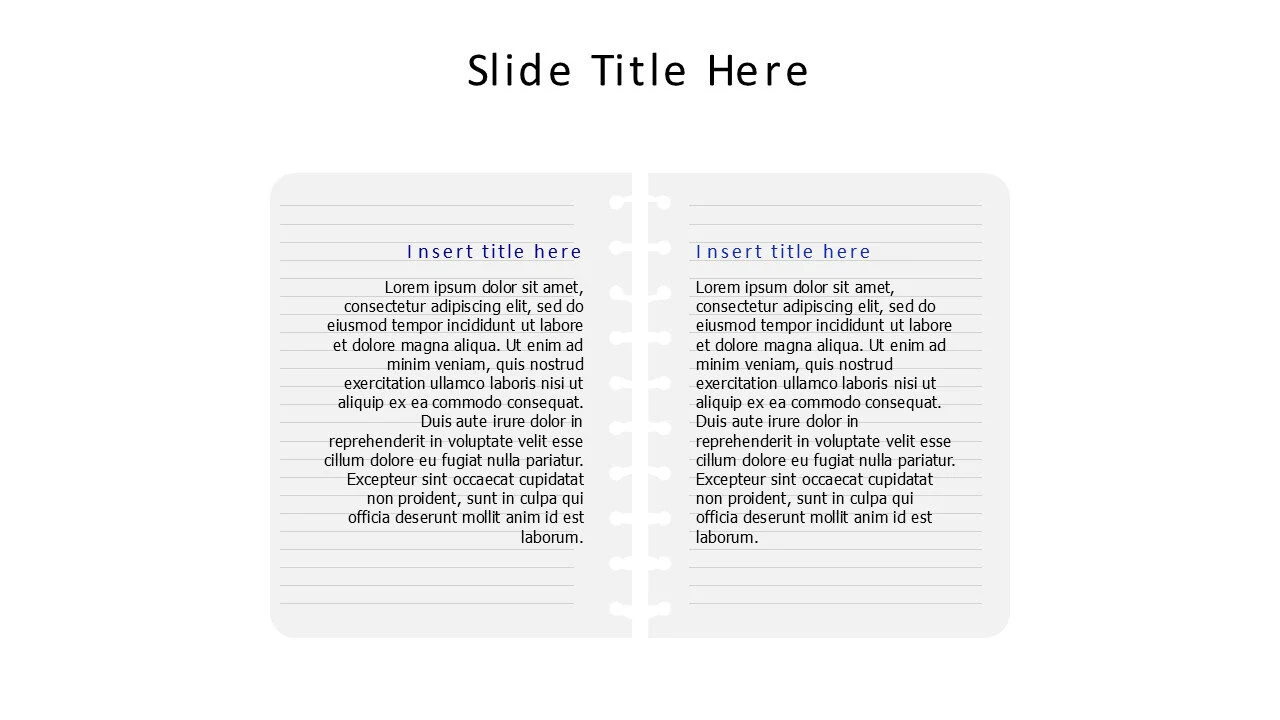 2 mirrored pages from notebook