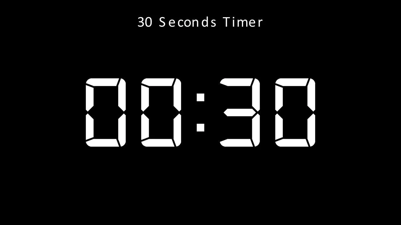 30 seconds timer v2.0