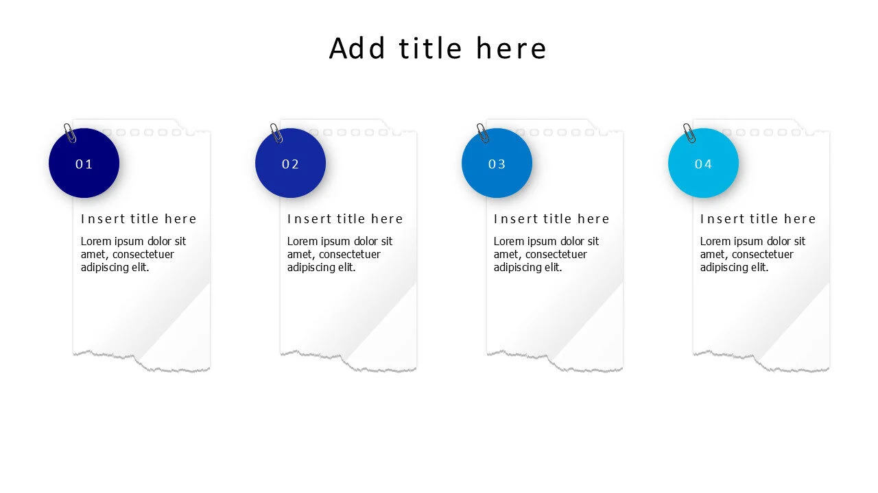 4 paper sticky notes with circles v1.0