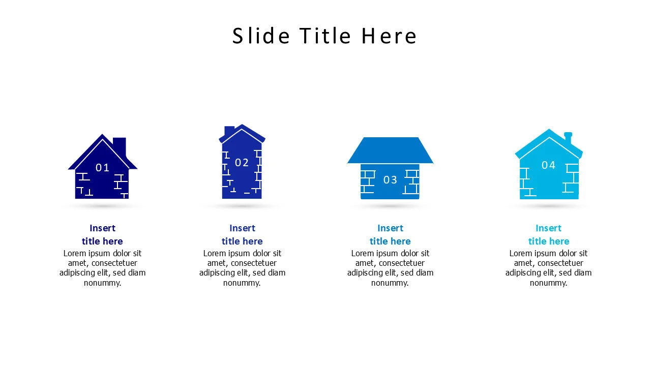 4 points different buildings infographic v1.0