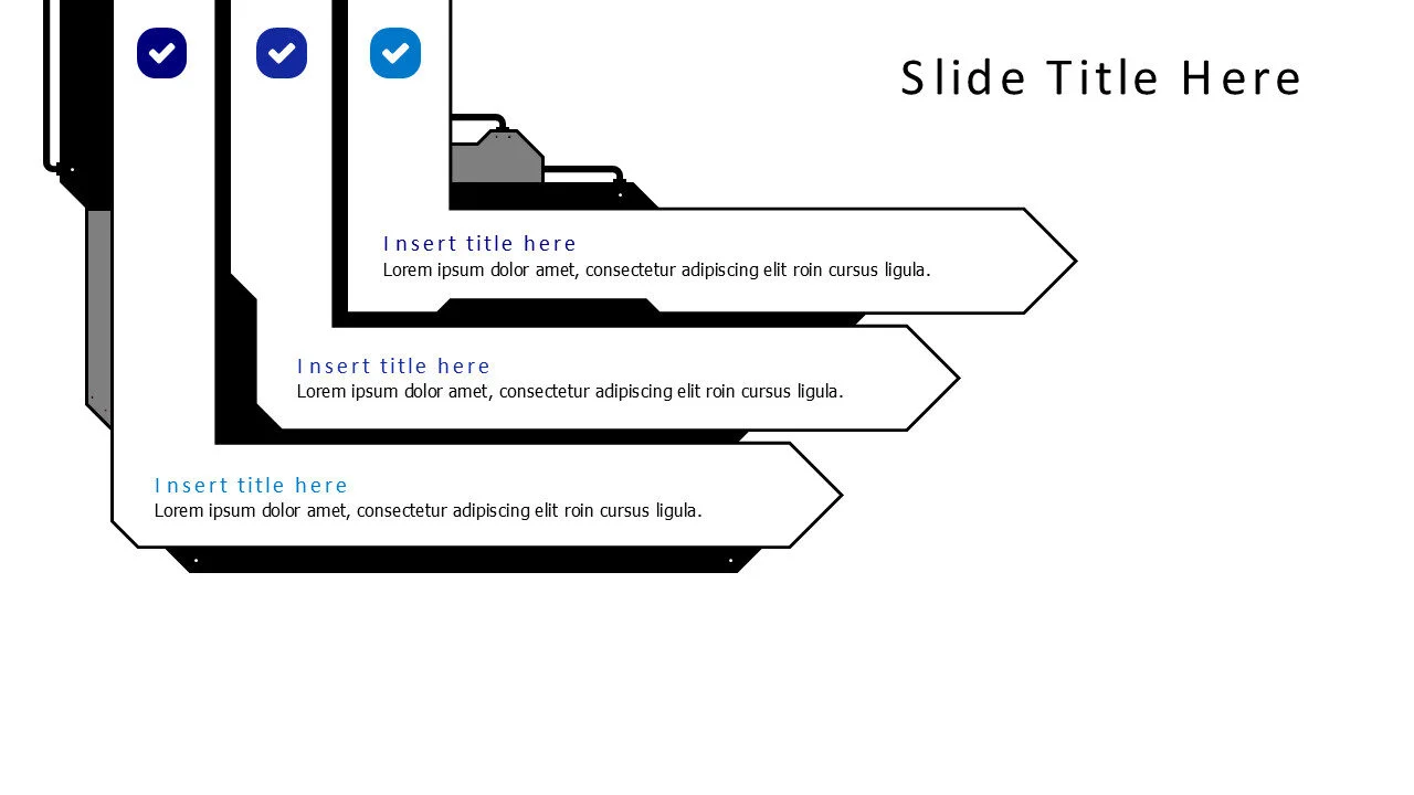 4 points machine arrows infographic v2.0