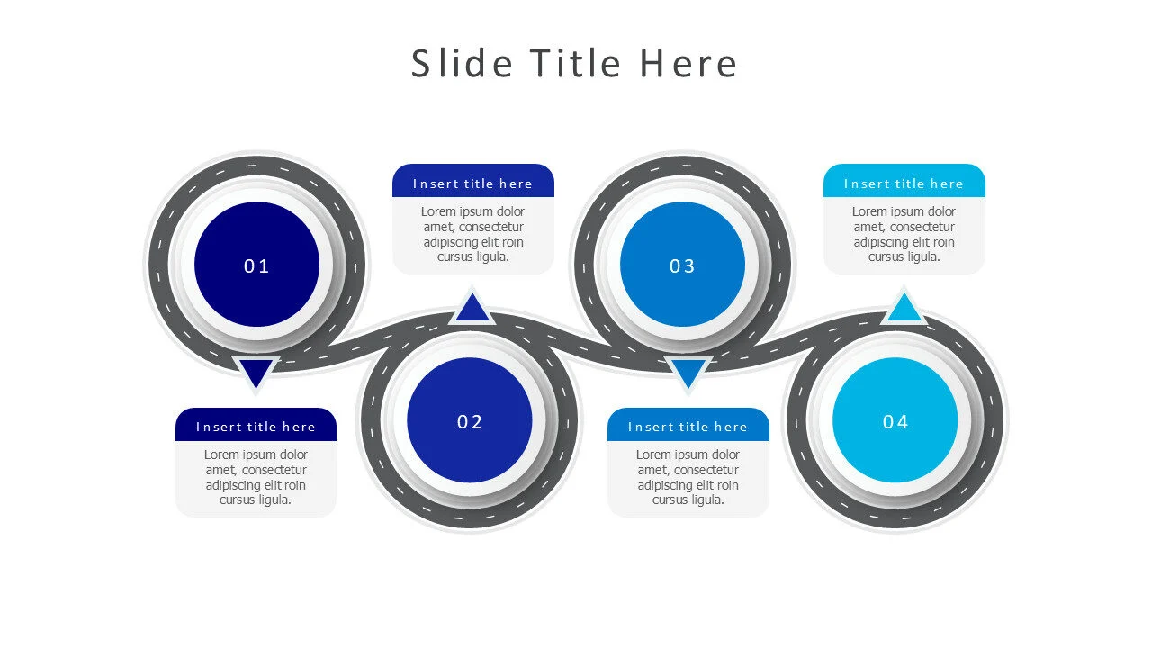 4 points roadmap infographic v2.0