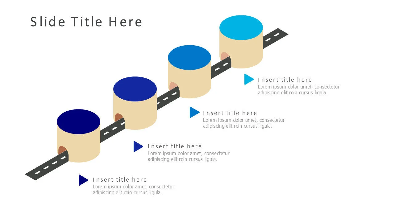 4 points roadmap infographic v4.0