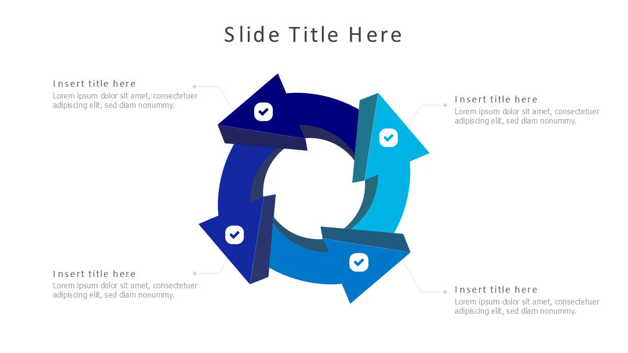 4 points round arrows v2.0