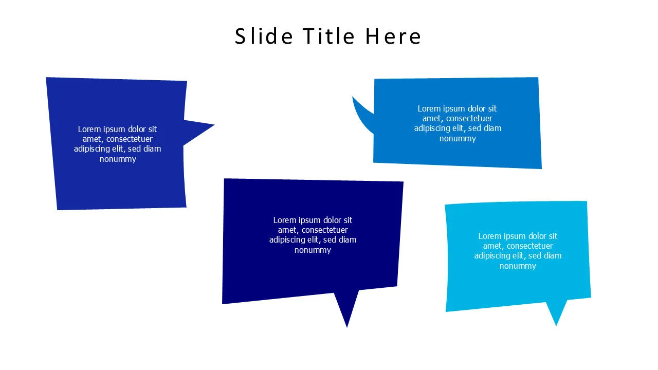 4 speech bubbles infographic v2.0