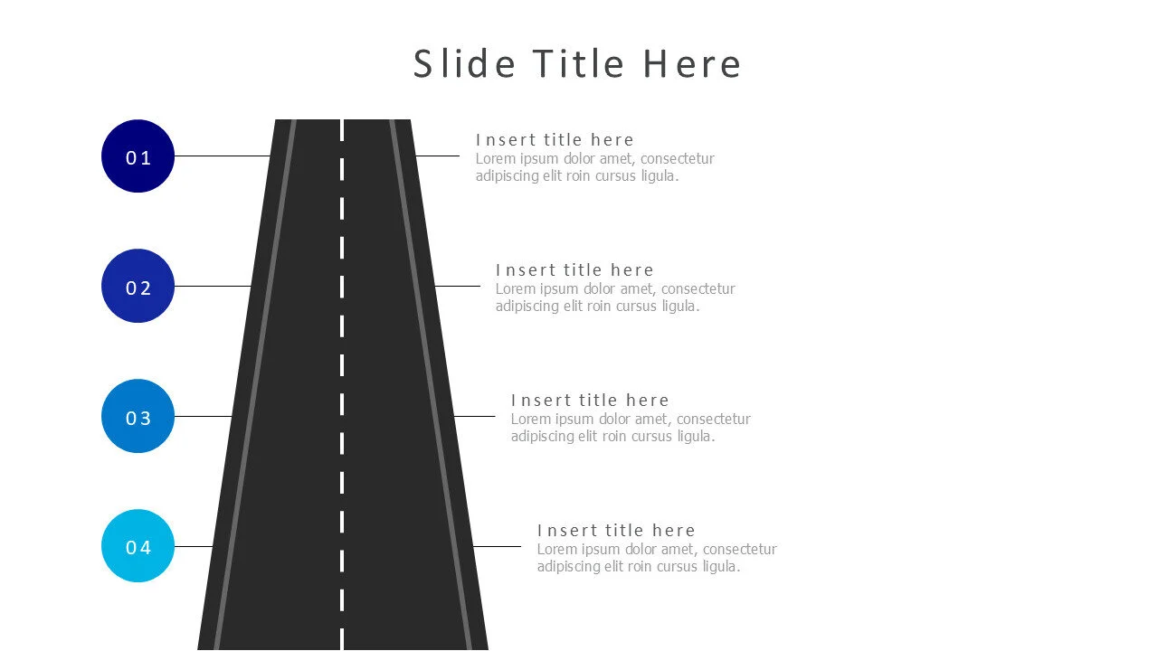 4 steps roadmap infographic v2.0
