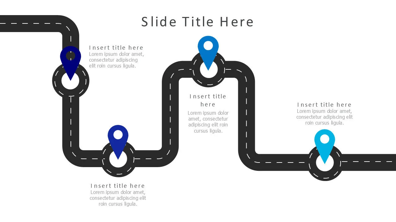 4 steps roadmap infographic v3.0