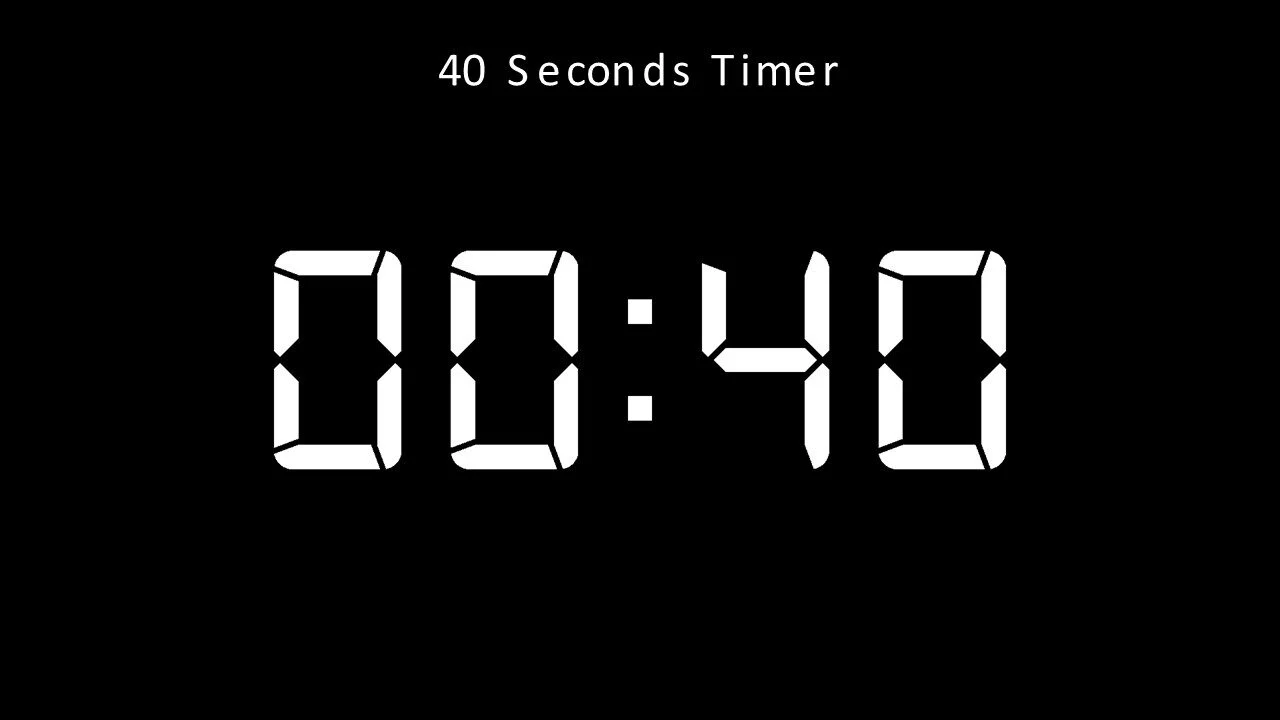 40 seconds timer v2.0