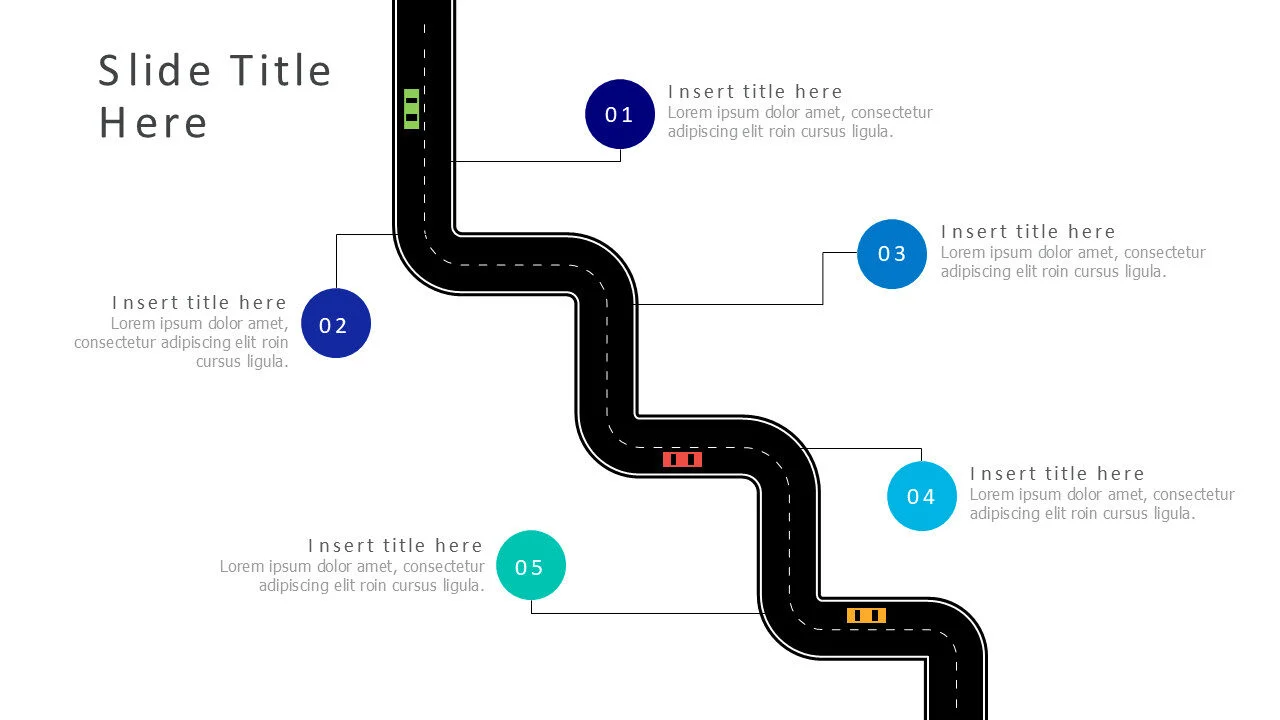 5 steps roadmap infographic v2.0