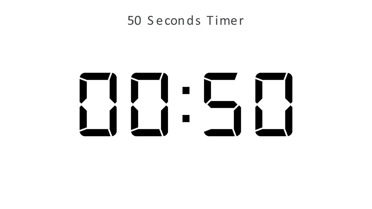 50 seconds timer v1.0