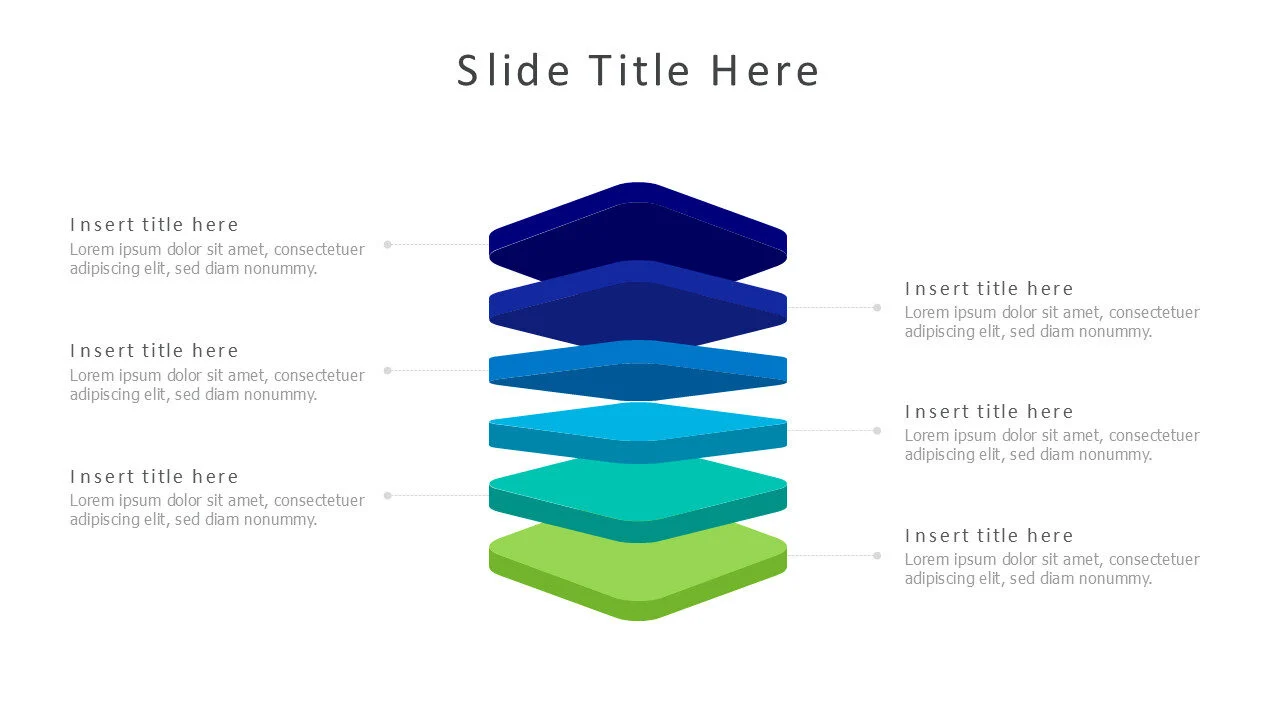 6 points 3d layers v1.0